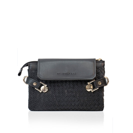 AURORA BABY SUNNY – crno (pleteno)