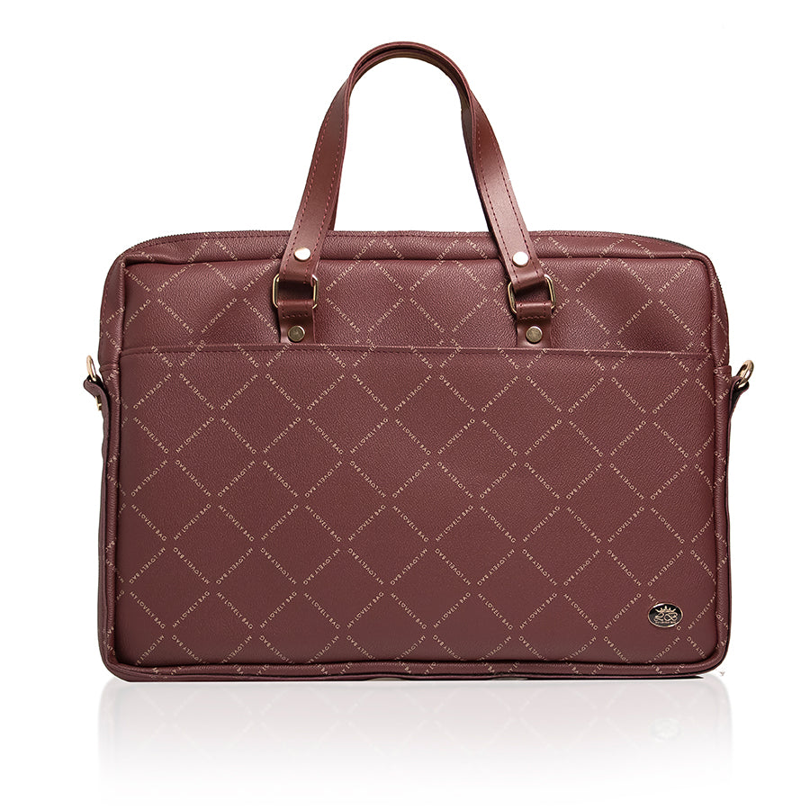 BUSINESS BAG - torba za laptop - MLB bordo