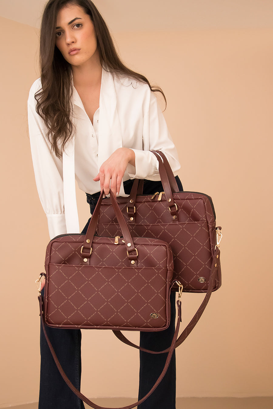 BUSINESS BAG - torba za laptop - MLB bordo