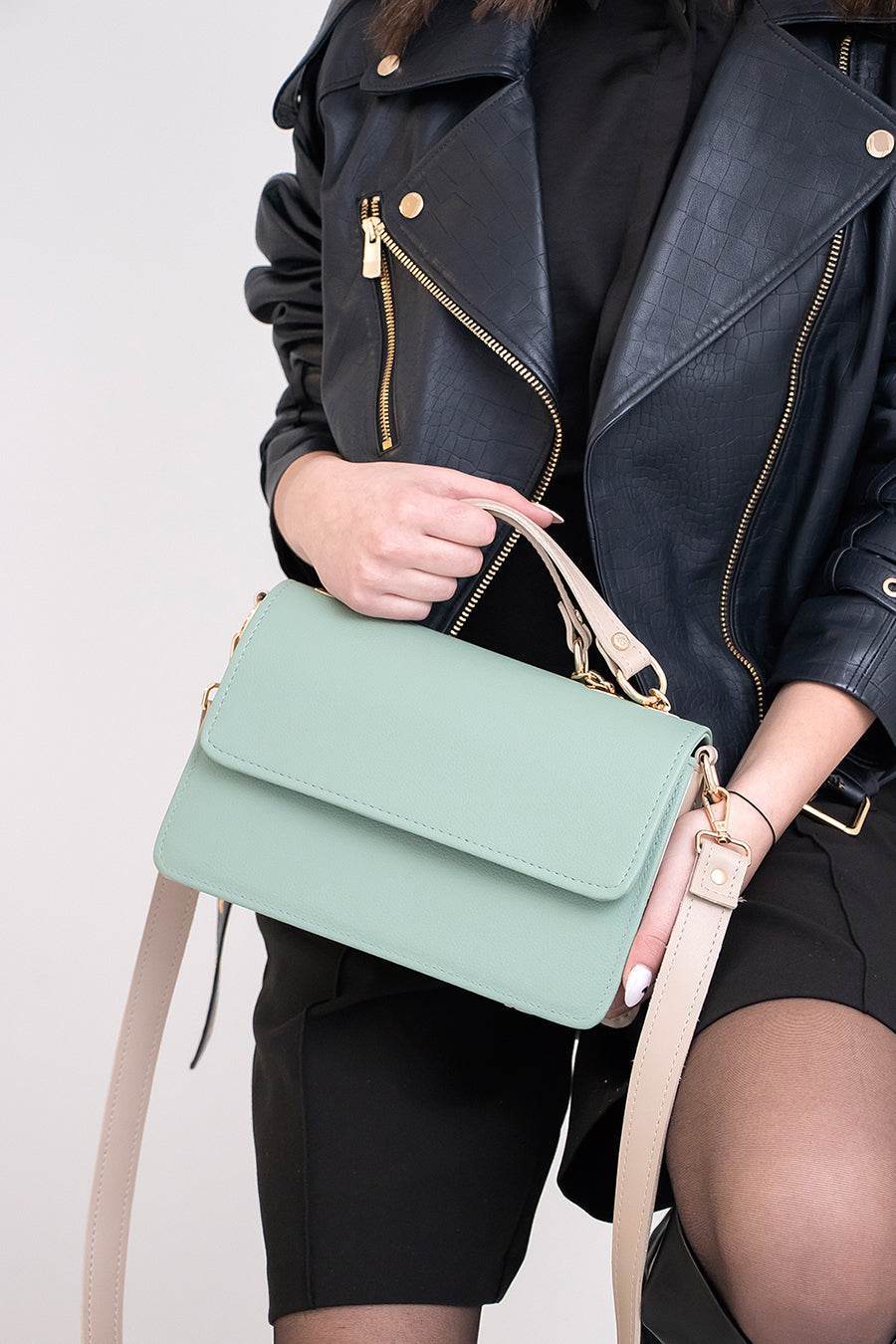DEBBIE - mint/bež - Lovely Boutique HR