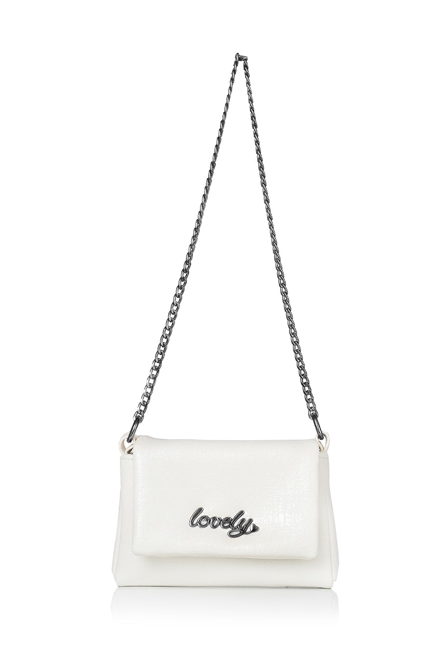 DIVA GIRL LOVELY - lakirano bijelo