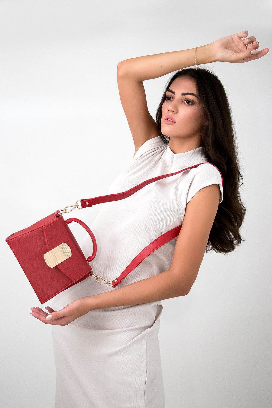 ELOISE - crveno - Lovely Boutique HR