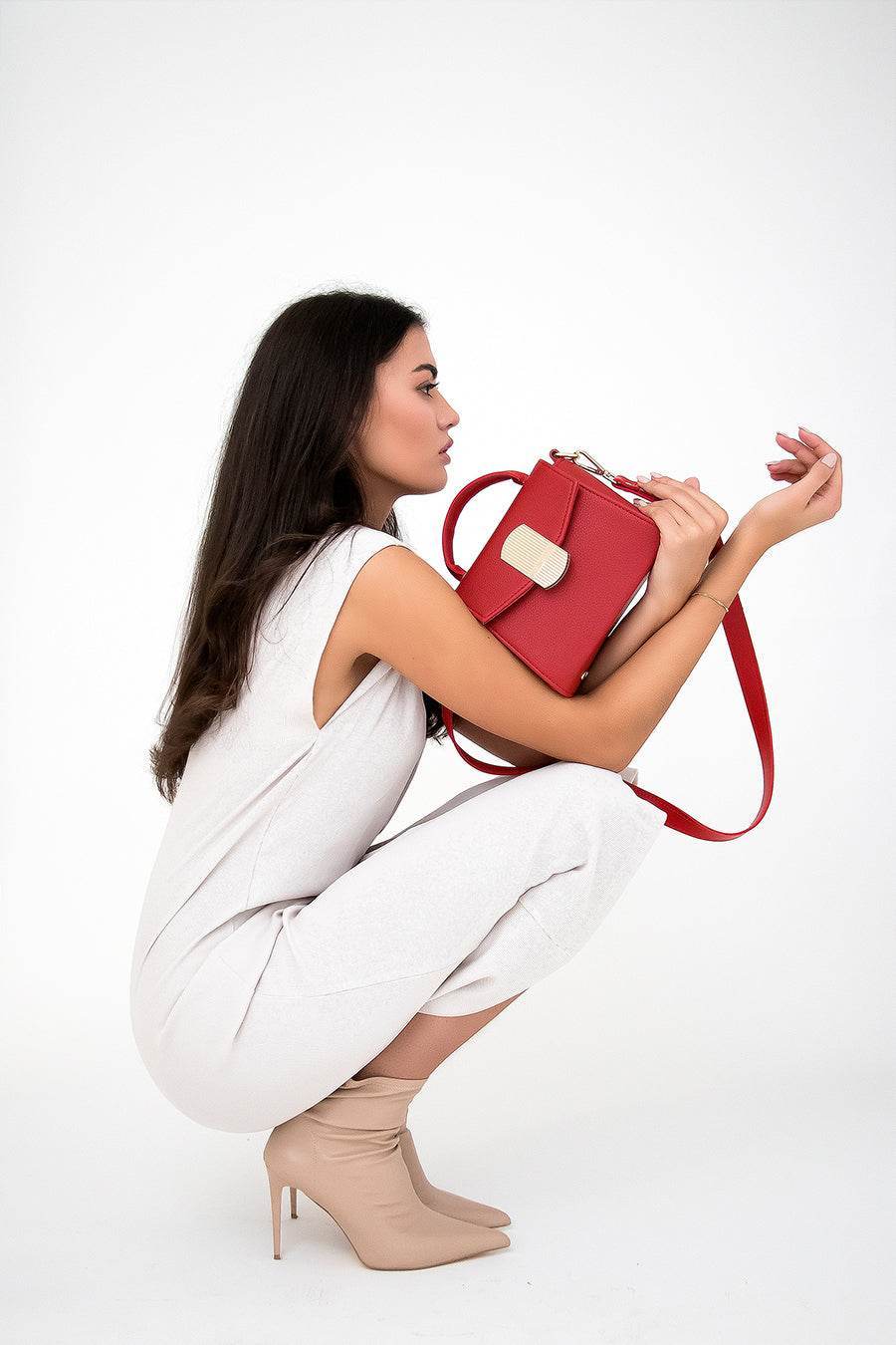 ELOISE - crveno - Lovely Boutique HR