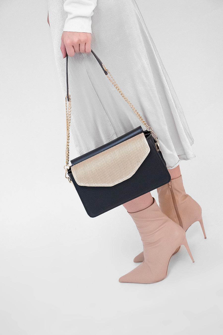 Greta - crno/zlatno - Lovely Boutique HR