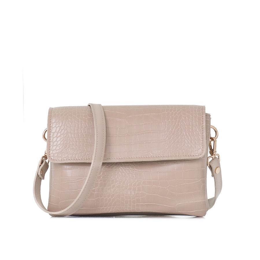 LETTER - kroko bež - Lovely Boutique HR