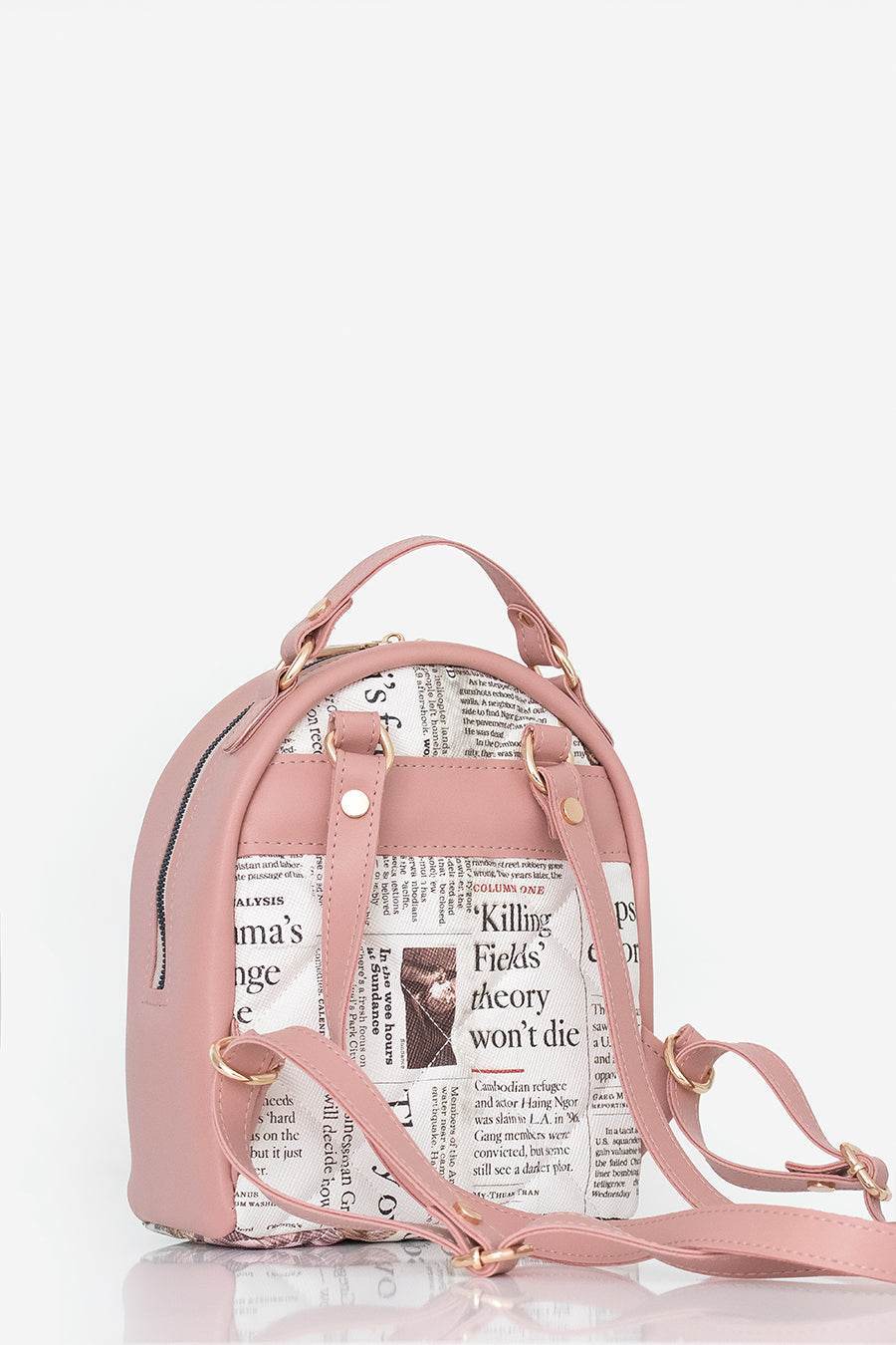 LILLIAN ruksak - newspaper - Lovely Boutique HR