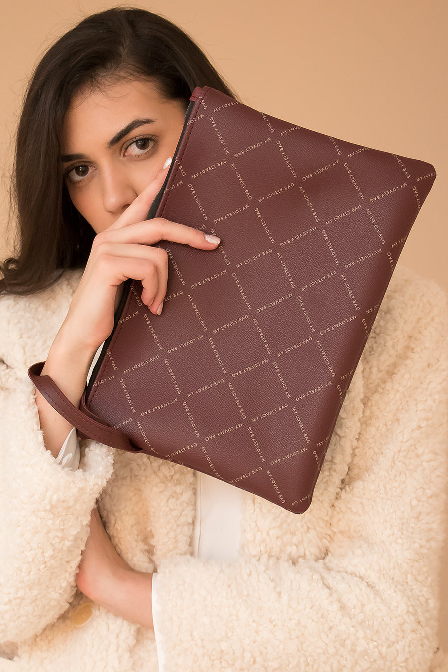 LOVELY BAG - MLB burgundy