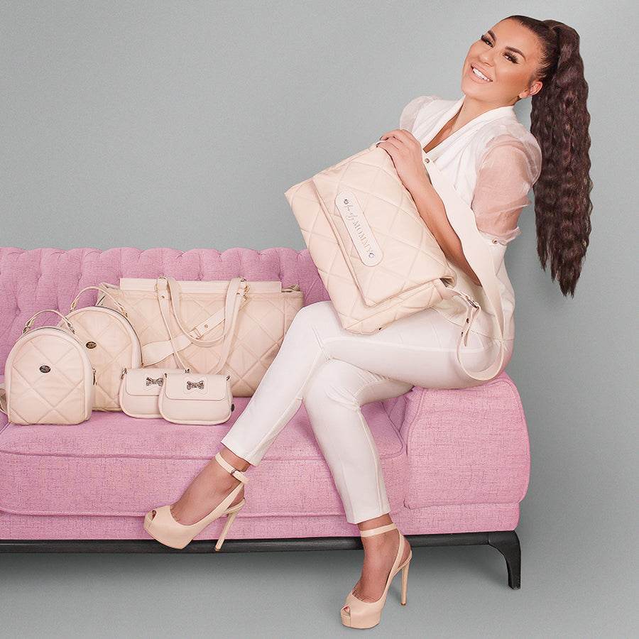 MOMMY BAG - bež - Lovely Boutique HR