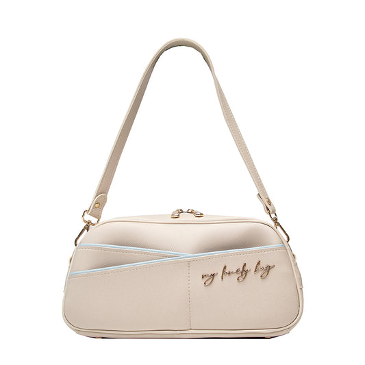 NELLIE - beige/light blue