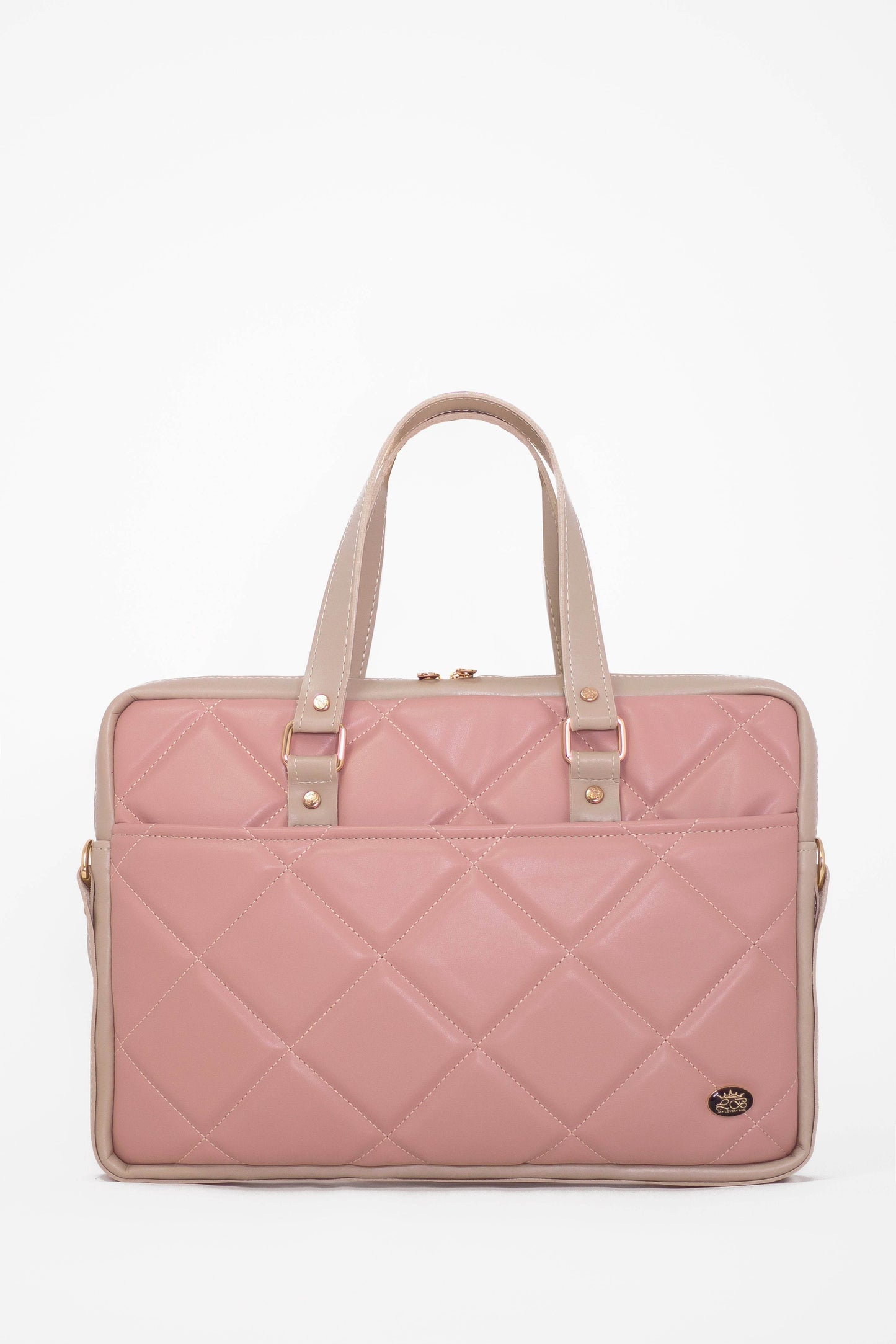 BUSINESS BAG - torba za laptop - puder roza - Lovely Boutique HR