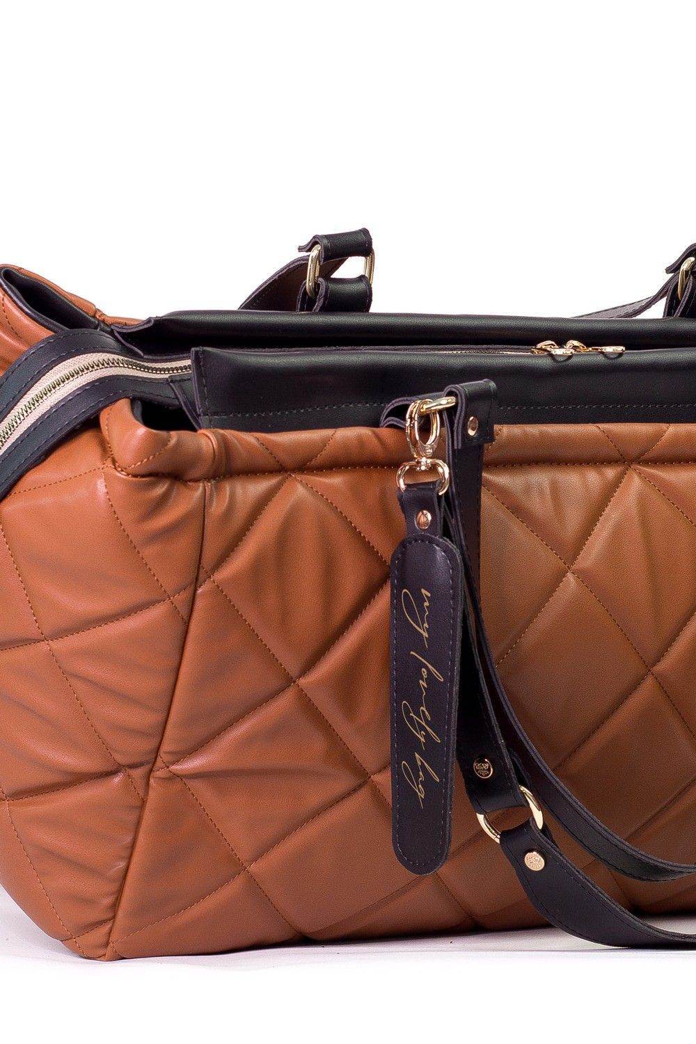 LOLA - tamno smeđe/crno - Lovely Boutique HR