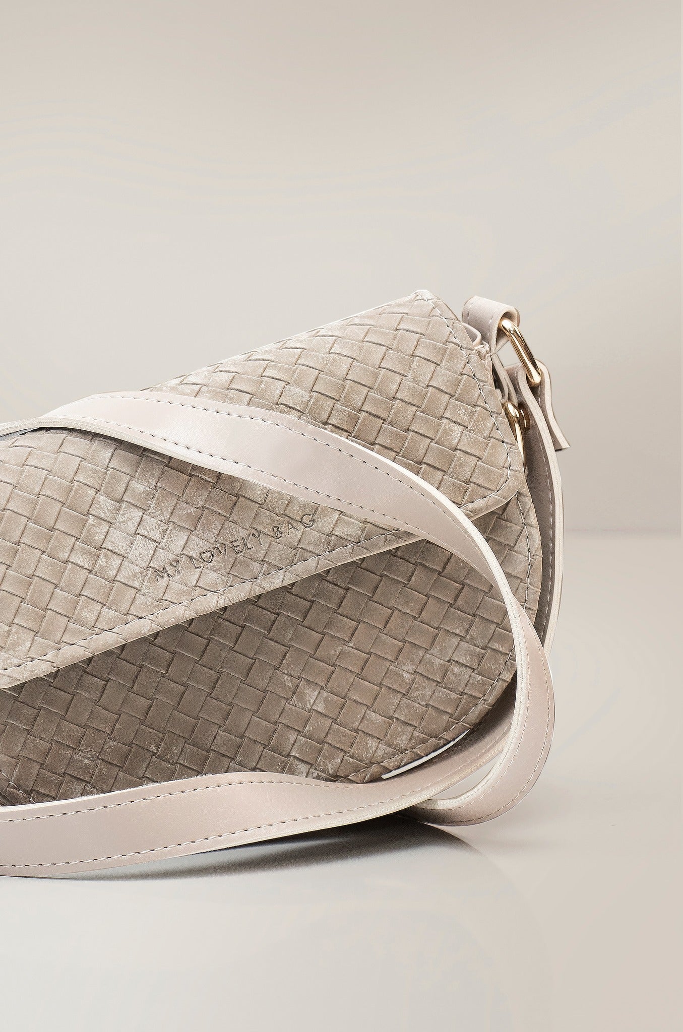 MARITA STAR - tamno bež brušena pletena