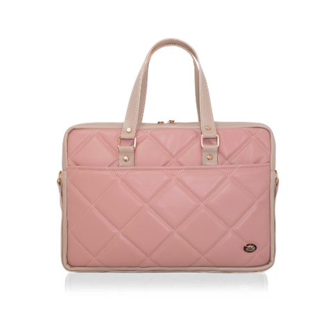 BUSINESS BAG - torba za laptop - puder roza