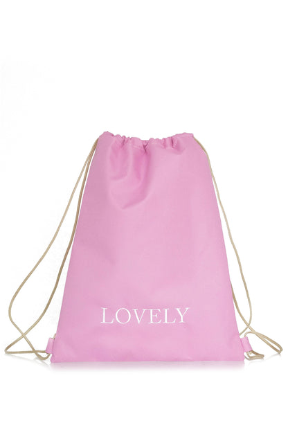 SPORT BAG - BASIC - Light Pink - Lovely Boutique HR
