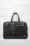BUSINESS BAG - torba za laptop - lakirana crno