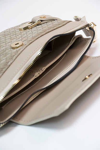 AURORA BABY SUNNY - bež pletena brušena