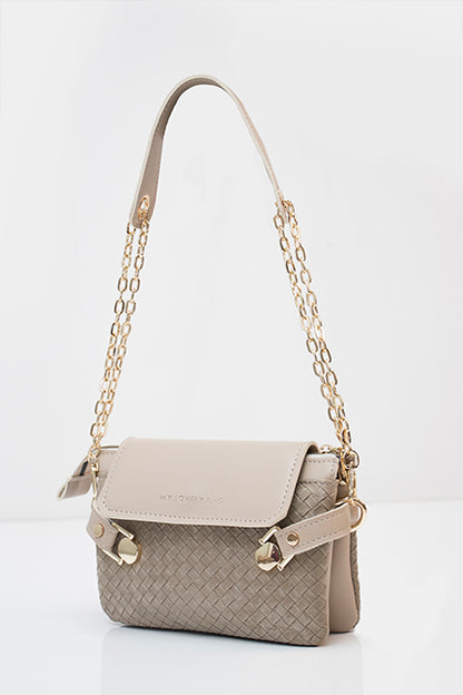 AURORA BABY SUNNY - bež pletena brušena