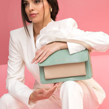 DESTINY - mint/bež - Lovely Boutique HR