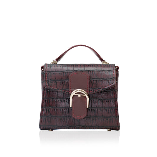 ELOISE SUNNY – bordo kroko – LIMITED