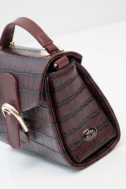 ELOISE SUNNY – bordo kroko – LIMITED
