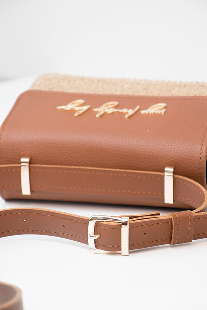 FLAVIA SUNNY - light brown/knit