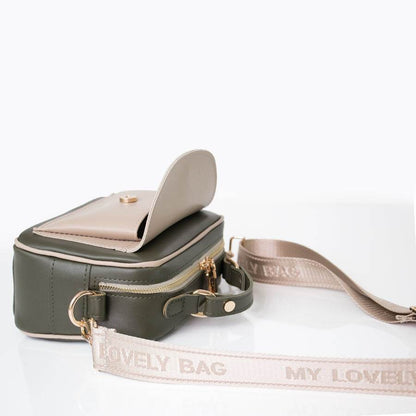 GIANNA - maslinasto/bež - Lovely Boutique HR