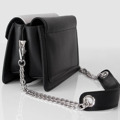 GRETA - crno/srebreno - Lovely Boutique HR