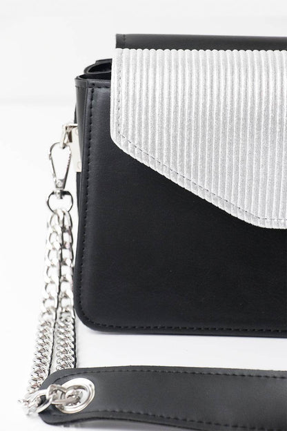 GRETA - crno/srebreno - Lovely Boutique HR