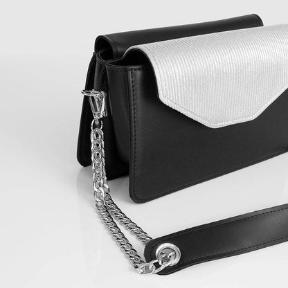 GRETA - crno/srebreno - Lovely Boutique HR