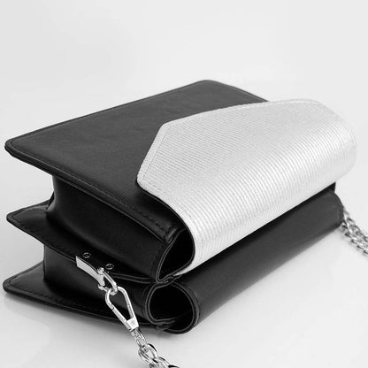 GRETA - crno/srebreno - Lovely Boutique HR