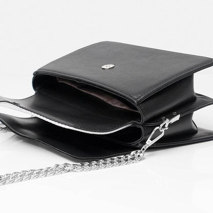 GRETA - crno/srebreno - Lovely Boutique HR