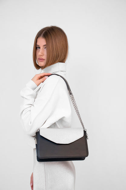 GRETA - crno/srebreno