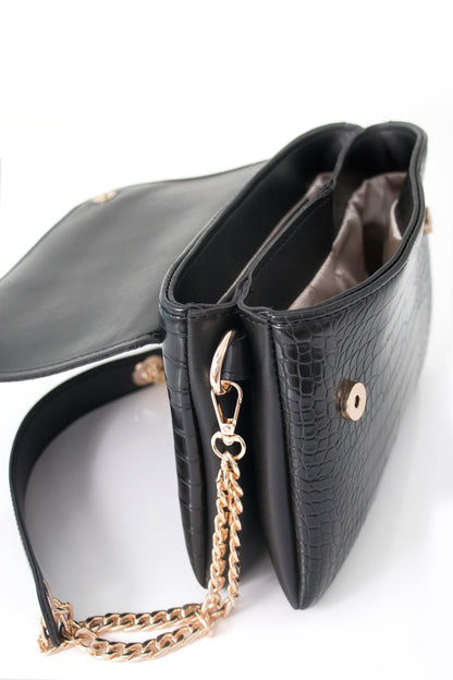 LETTER - kroko crno - Lovely Boutique HR