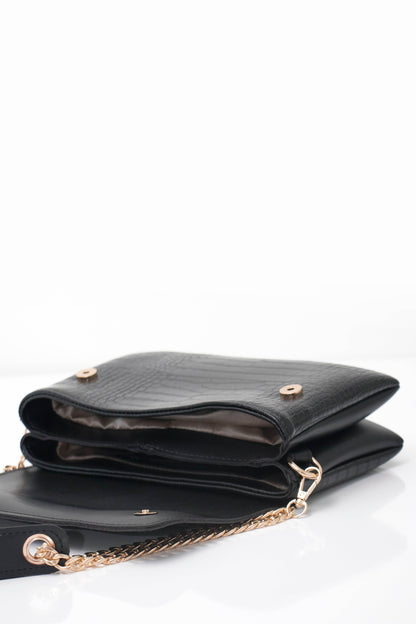 LETTER - kroko crno - Lovely Boutique HR