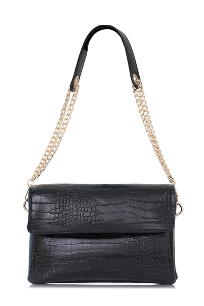 LETTER - kroko crno - Lovely Boutique HR