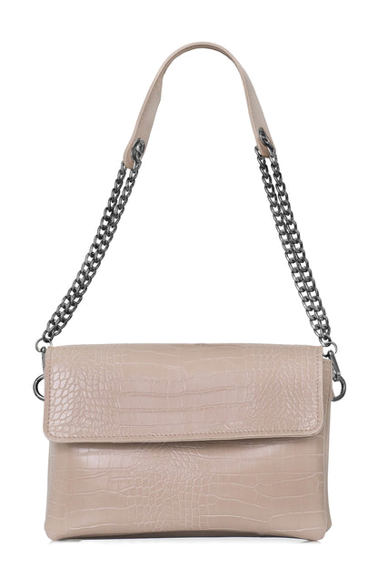 LETTER - kroko bež - Lovely Boutique HR