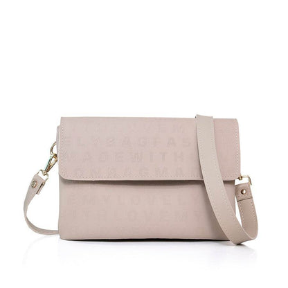 LETTER - tamno bež - Lovely Boutique HR