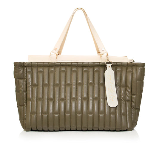 LOLA - olive/beige