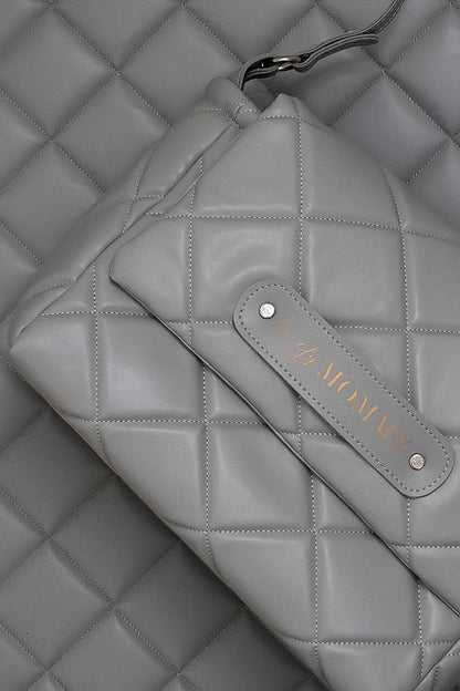MOMMY BAG - sivo - Lovely Boutique HR