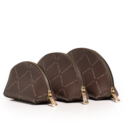 Toiletry bag 3/1 - MLB brown