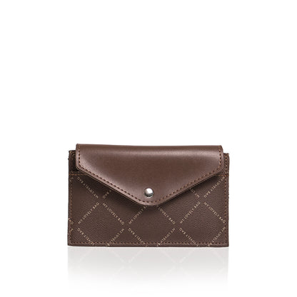 LOVELY WALLET - 2in1 wallet - MLB brown