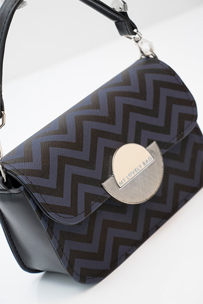 PIA STAR - tamno plavo / crno