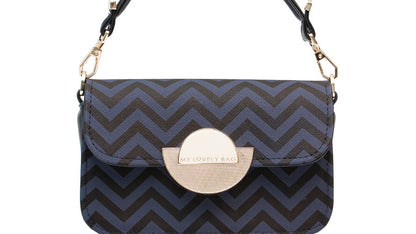 PIA STAR - tamno plavo / crno