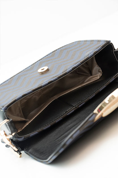 PIA STAR - tamno plavo / crno