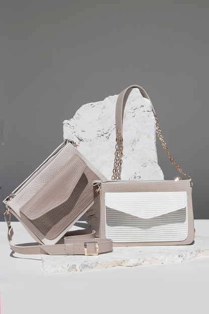 LOTA – TAMNO BEŽ/BIJELO