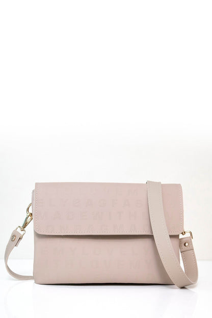 LETTER - tamno bež - Lovely Boutique HR