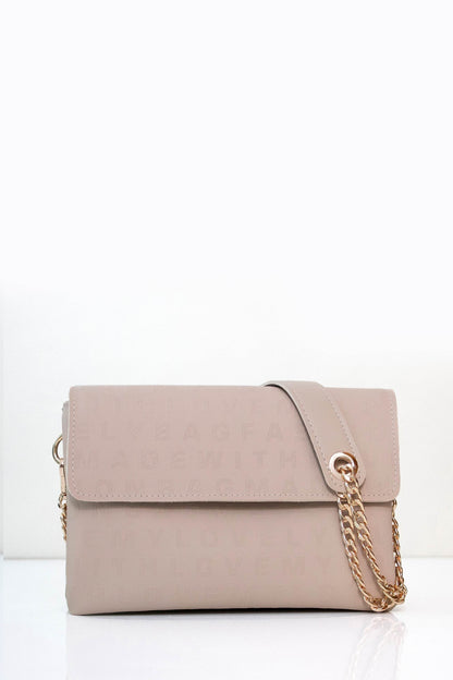 LETTER - tamno bež - Lovely Boutique HR