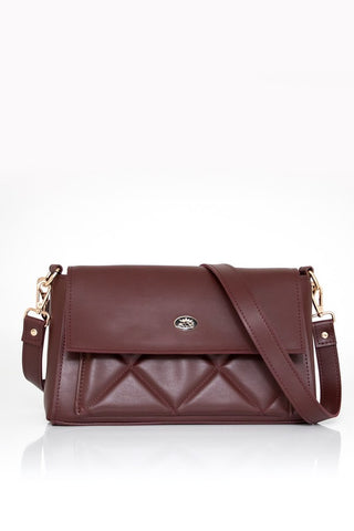 Leona - burgundy