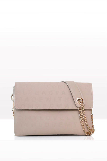 LETTER - tamno bež - Lovely Boutique HR