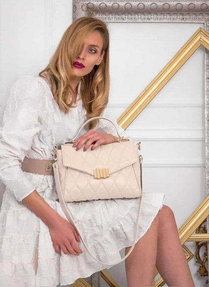CITY BAG - bež - Lovely Boutique HR